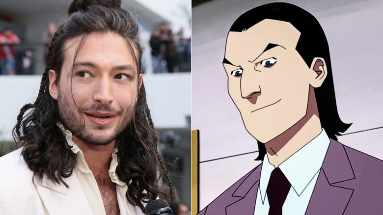 Ezra Miller and D.A. Sinclair