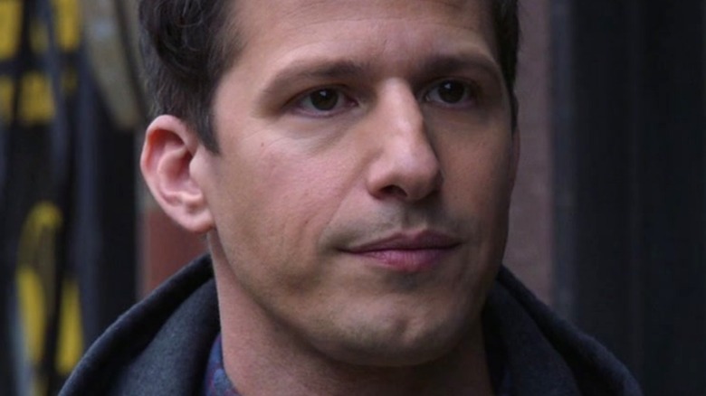 Jake Peralta grinning