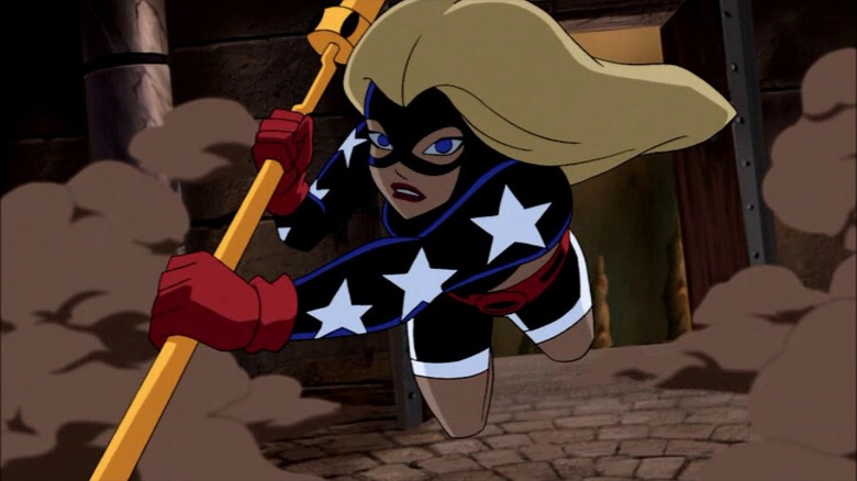 Stargirl in battle