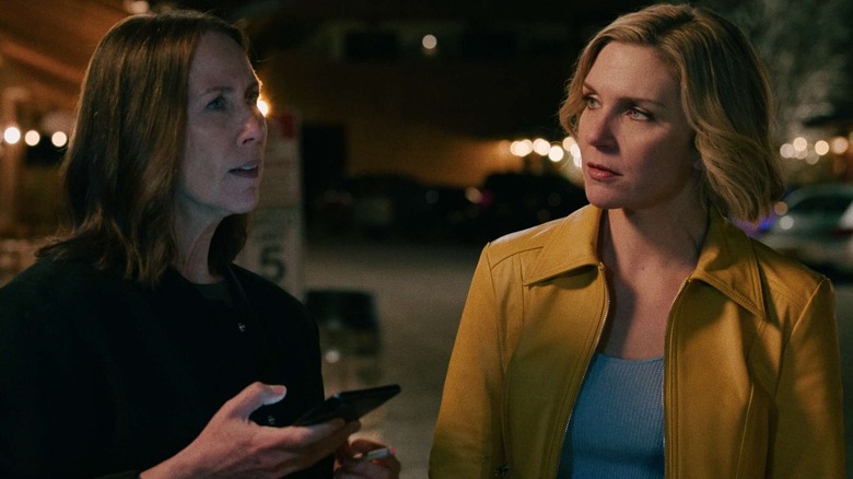 Carol looking at Helen on Pluribus