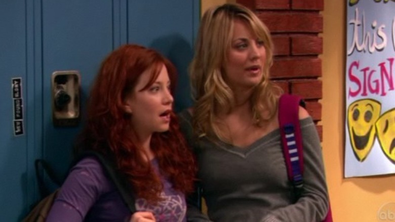 Kerry and Bridget Hennessy in school
