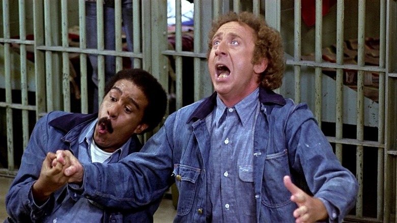 Skip Donahue and Harry Monroe stuck in jail in Stir Crazy