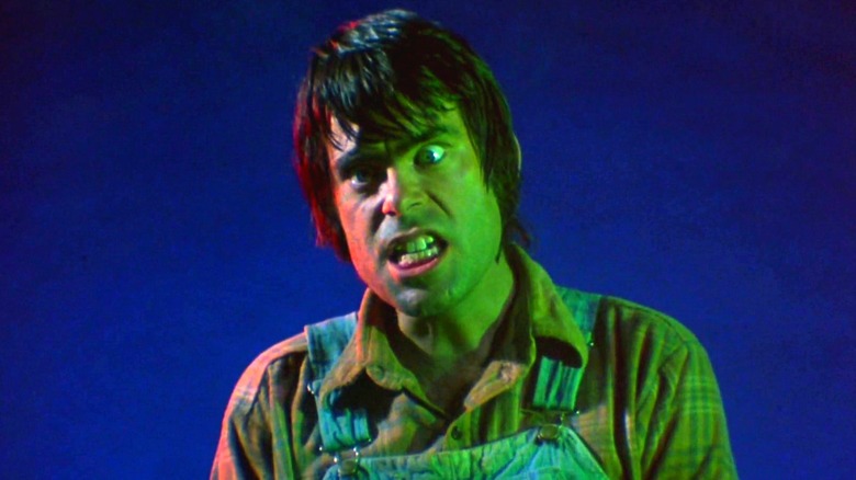 Jordy Verrill turns green in "Creepshow" (1982)