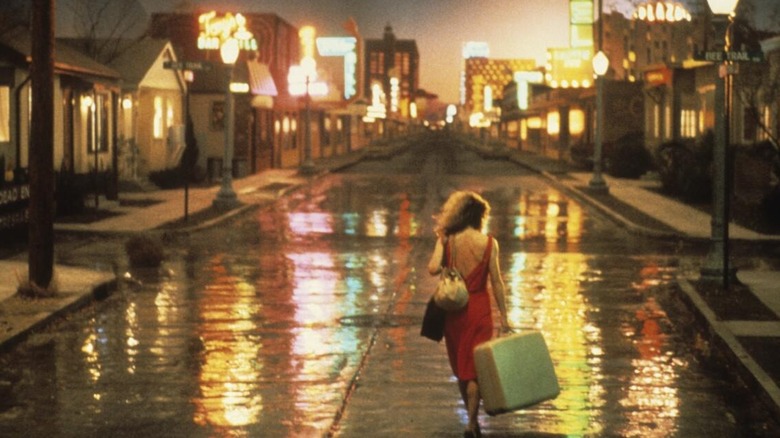 Frannie walks down the street in 'One from the Heart' (1981)