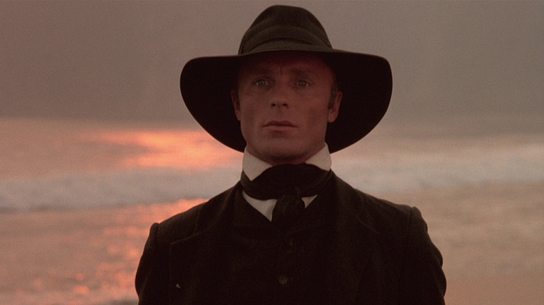 William Walker stares at the desert in 'Walker' (1987)
