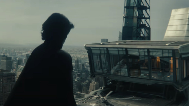 The Void looking at the Watchtower in "Thunderbolts*" (2025)