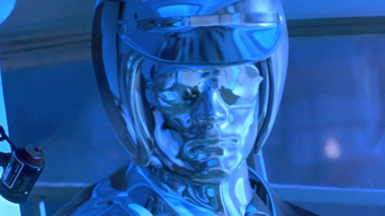 T-1000 shapeshifting in Terminator 2: Judgment Day