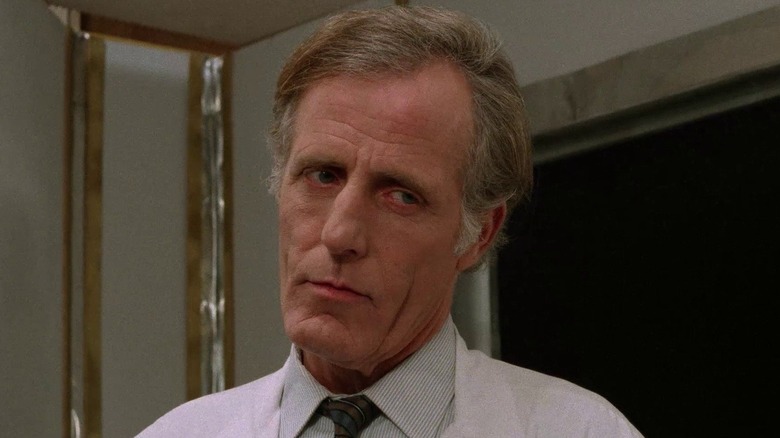 David Gale looks on with disapproval