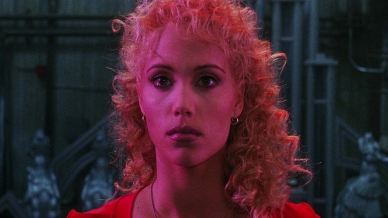 Nomi looking sad onstage in Showgirls (1995)