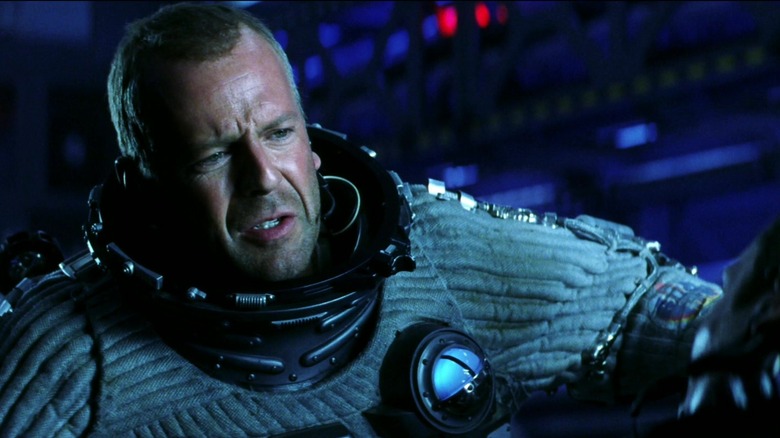Harry S. Stamper wearing astronaut suit in "Armageddon" (1998)
