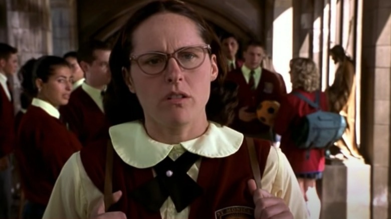 Molly Shannon walks in "Superstar"