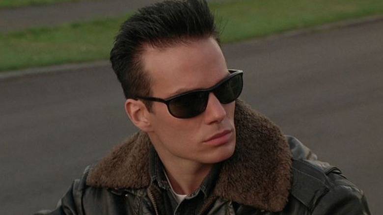 James Marshall on his bike