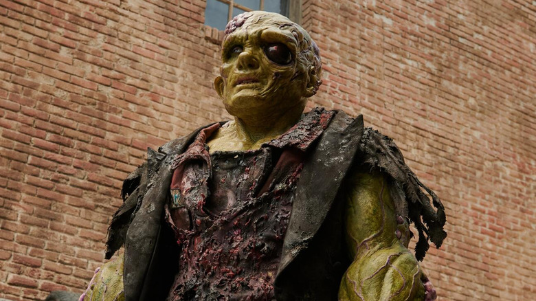 Toxie is annoyed in "The Toxic Avenger" (2025)