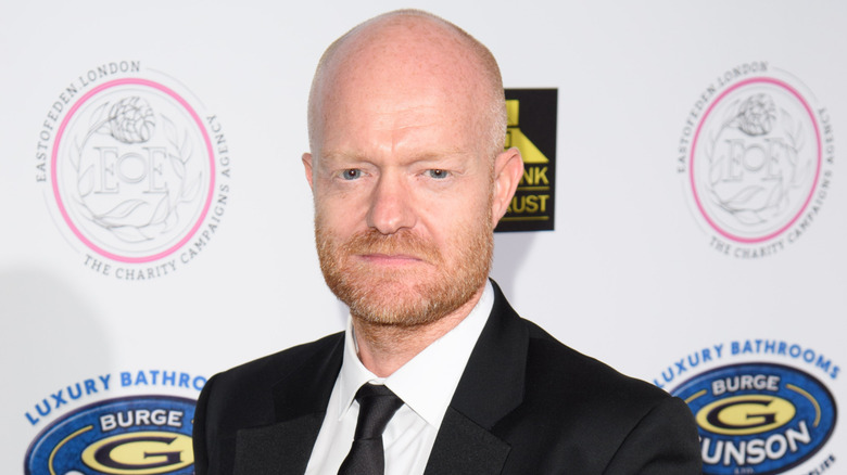 Jake Wood on the red carpet in 2018