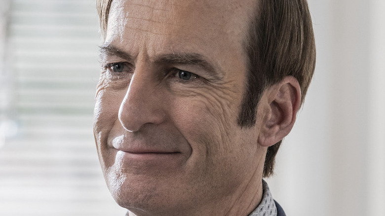 Saul Goodman smirking