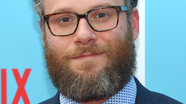 Seth Rogen smiling