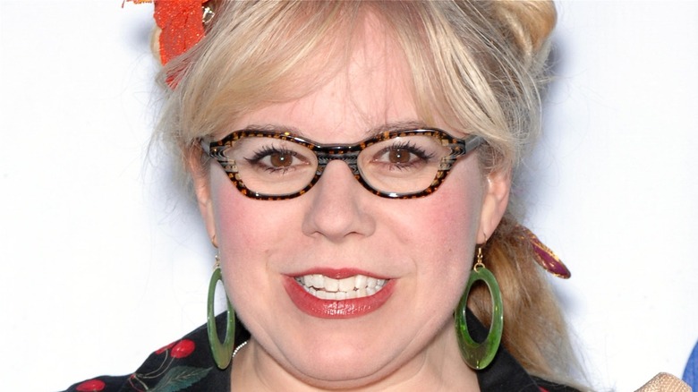 Kirsten Vangsness smiles for the camera