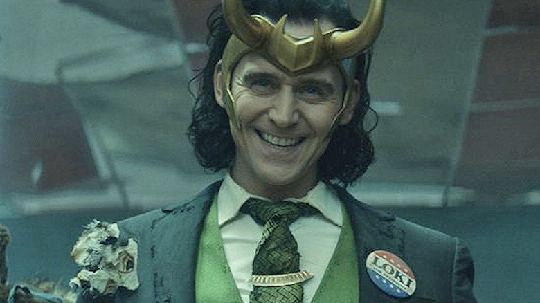 President Loki smiles 