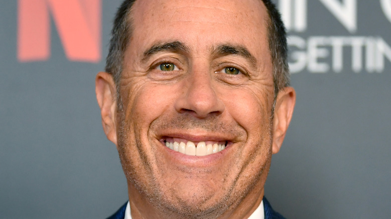 Jerry Seinfeld smiling