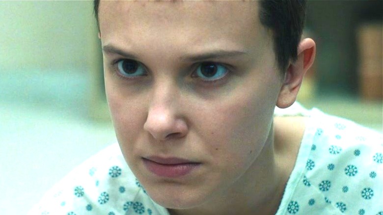 Eleven glaring