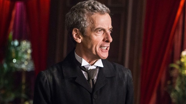 The 12th Doctor stares ahead in the "Deep Breath" episode of "Doctor Who" (2014)