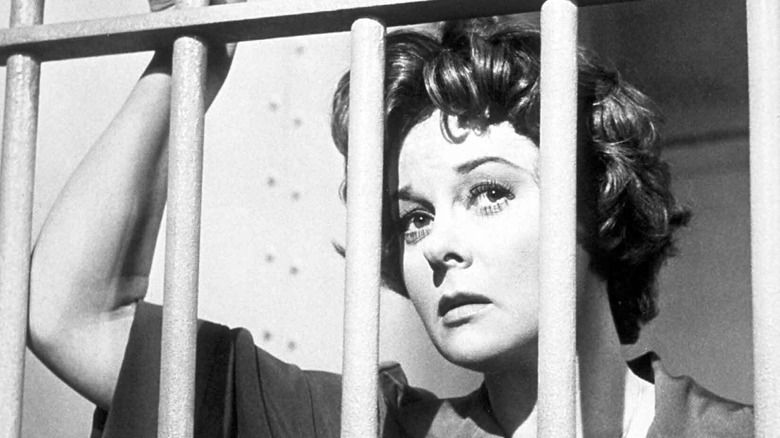 Barbara Graham looking sad