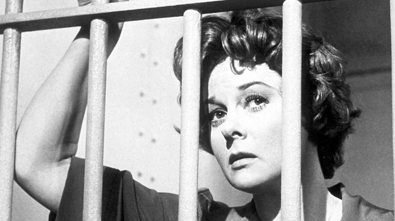 Barbara Graham looking sad