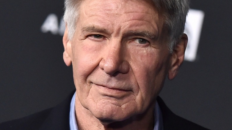 Harrison Ford smiling