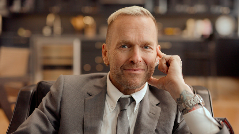 Bob Harper smiling at the camera in Fit For TV