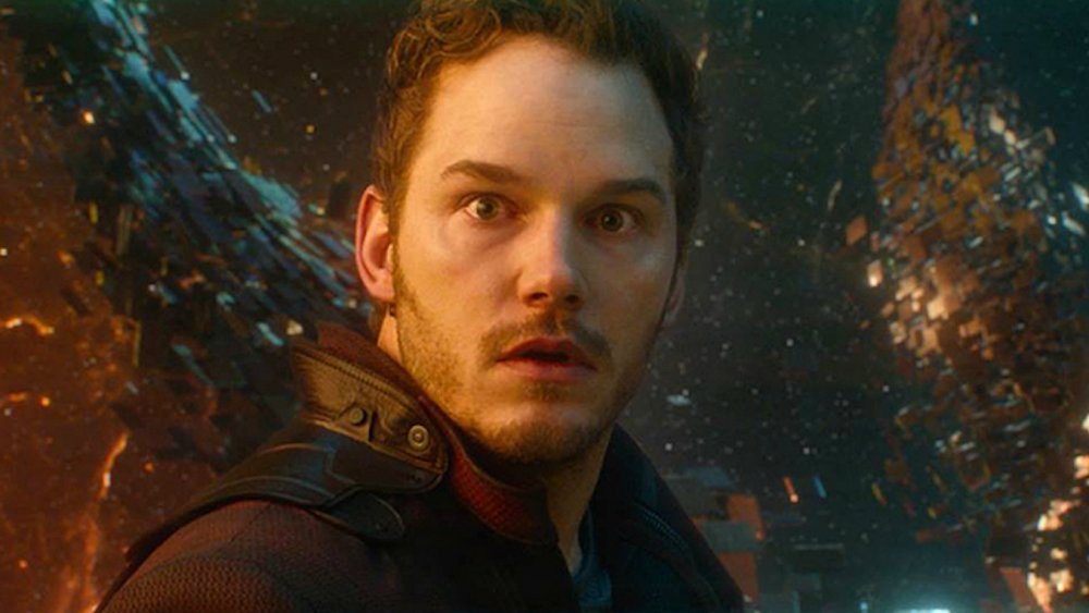 Chris Pratt as Star-Lord in Guardians of the Galaxy