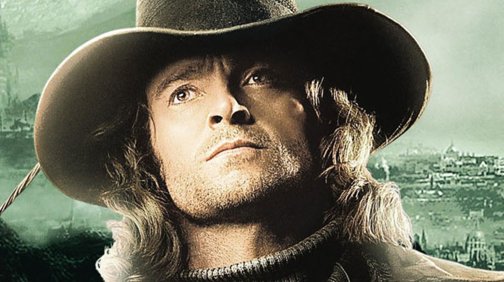 Hugh Jackman on the Van Helsing poster