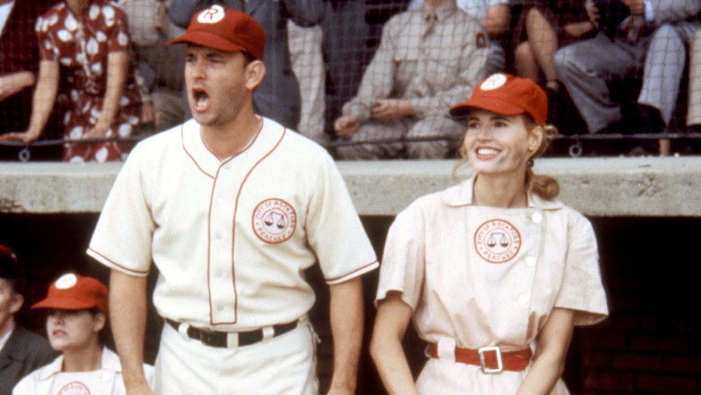 Tom Hanks and Geena Davis in A League of Their Own