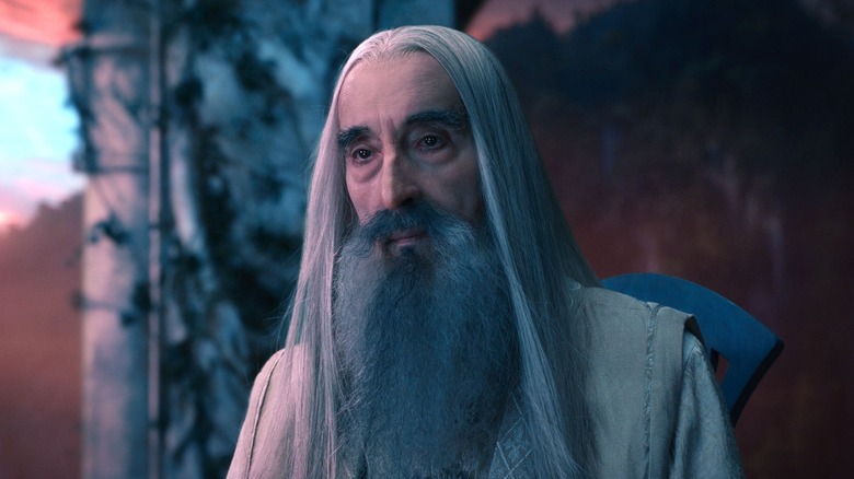 Close up of Saruman