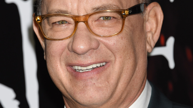 Tom Hanks smiling