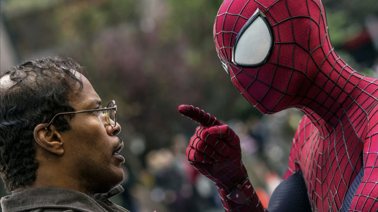 Spider-Man berates Max Dillon in 