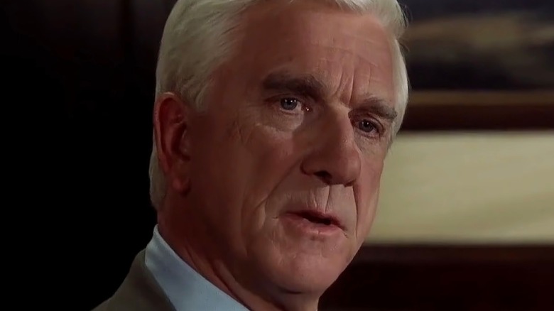 Lt. Frank Drebin speaking