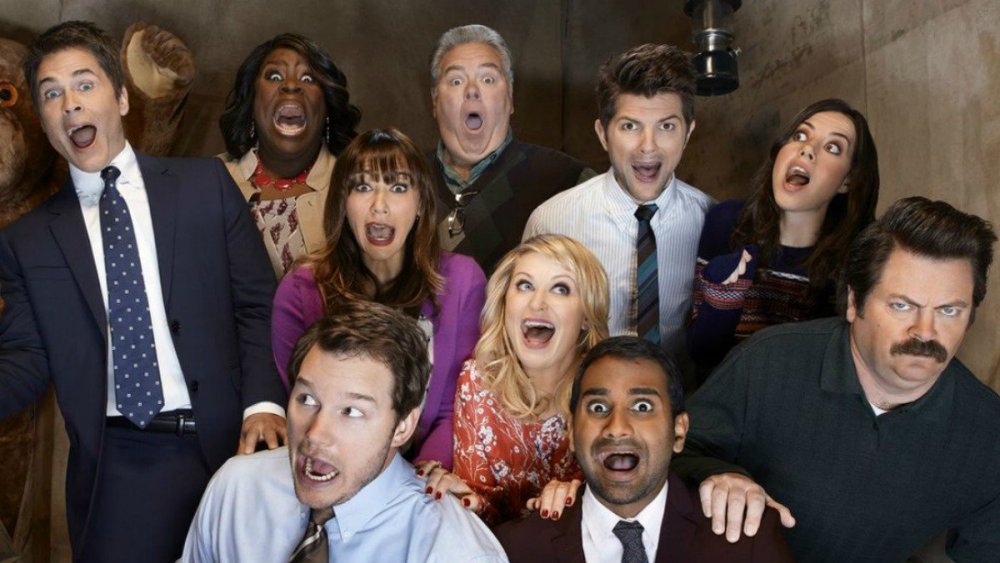 The cast of Parks and Recreation