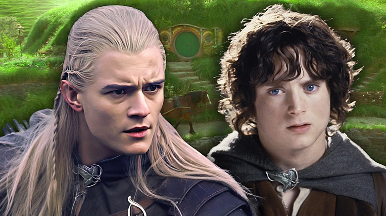 Legolas and Frodo composite image