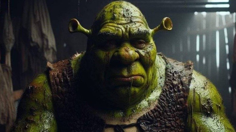 Shrek in filth