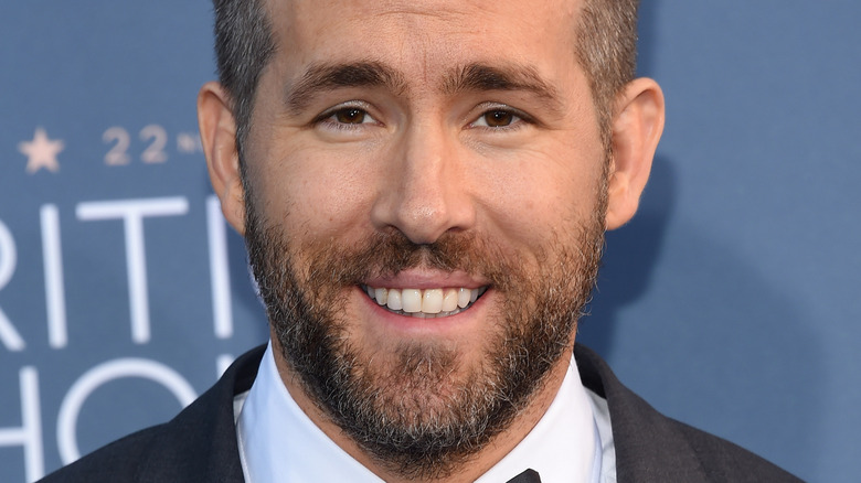 Ryan Reynolds smiling