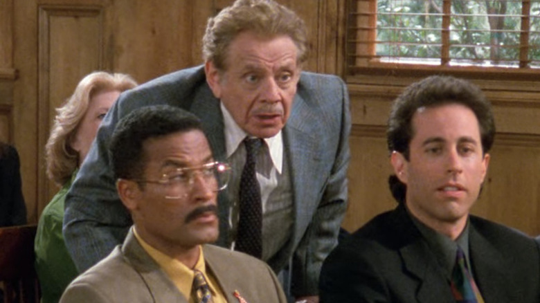 Frank Costanza screaming at George Steinbrenner