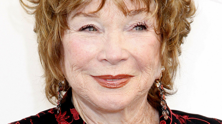 Shirley MacLaine smiling