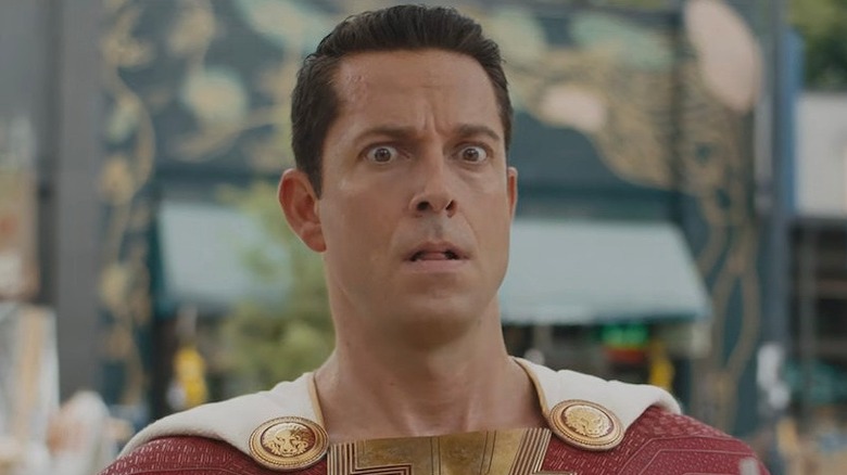 Shazam looks deep in thought 