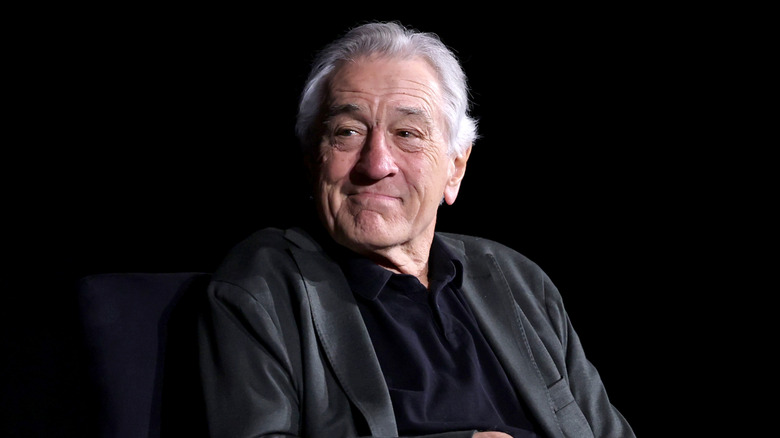 Robert De Niro smiling