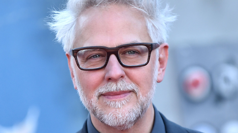 James Gunn white hair and beard