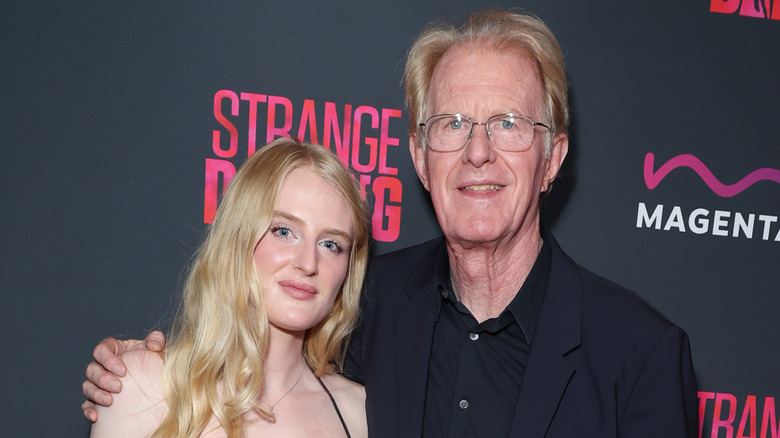 Ed Begley Jr. Hayden Begley smiling