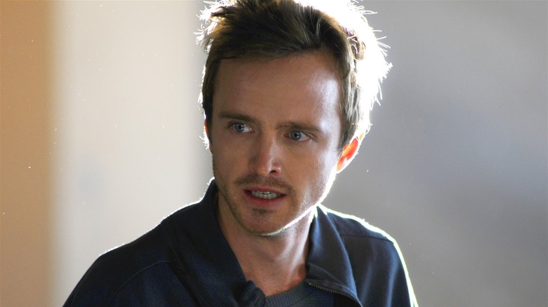 Jesse Pinkman looking to the side