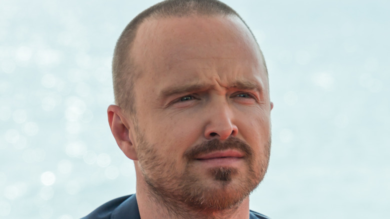 Aaron Paul listening