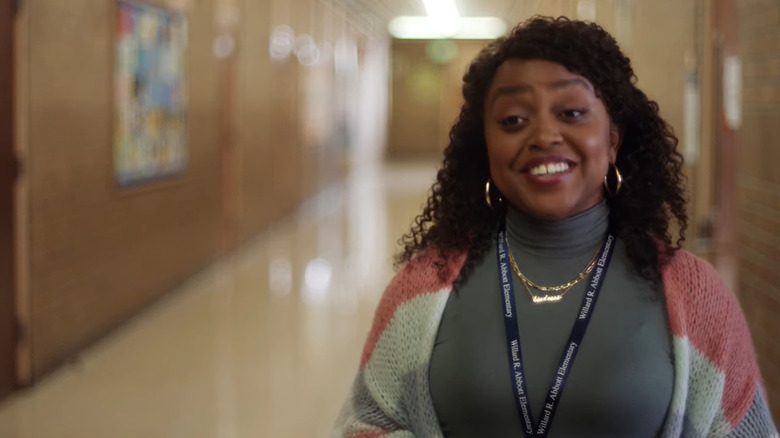 Quinta Brunson in Abbott Elementary
