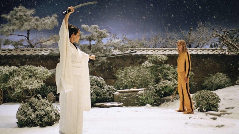 Lucy Liu and Uma Thurman face off
